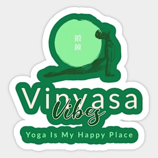 Vinyasa Vibes - Yoga Sticker